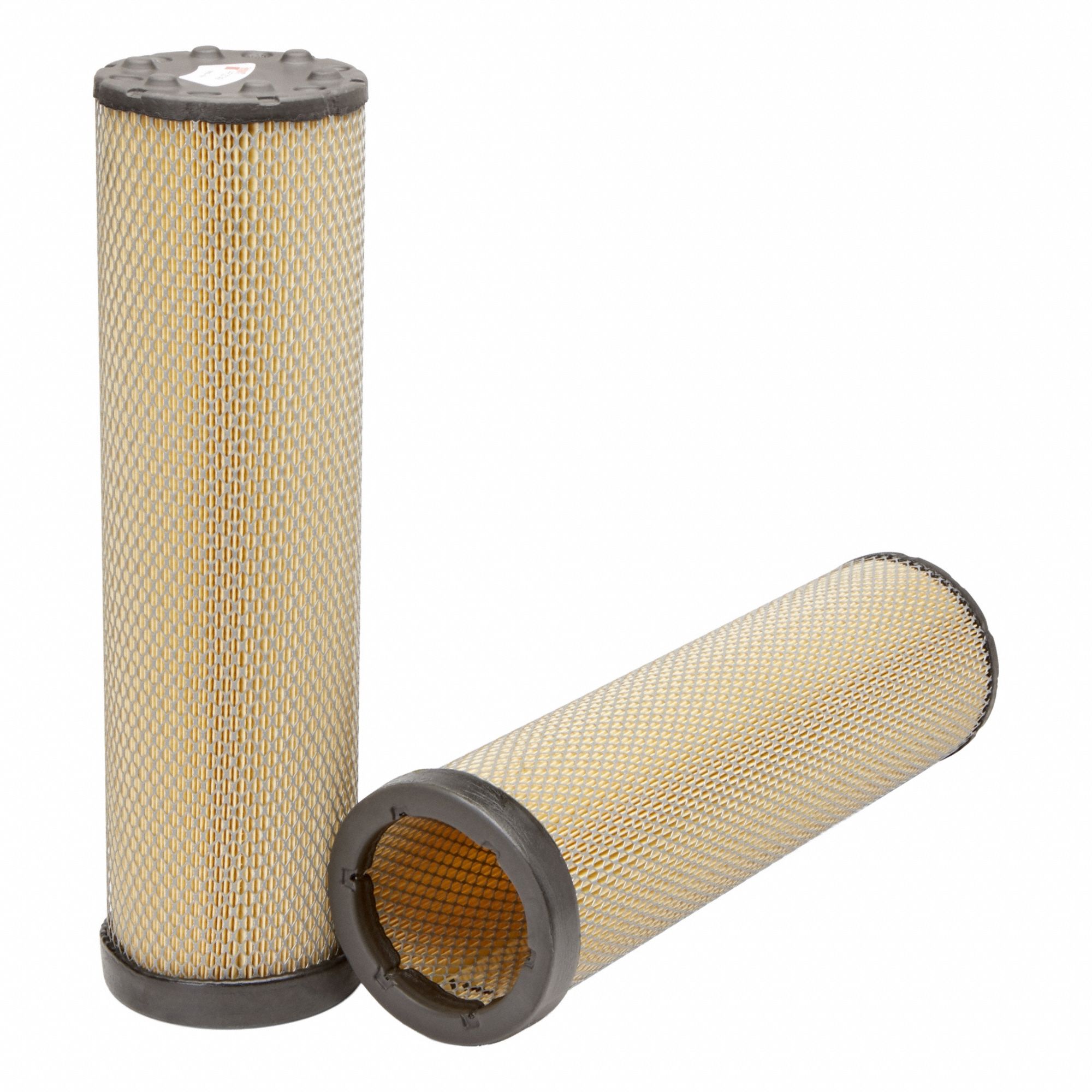 Air Filter: Round-Oval, Engine, Round, Radial Seal, 5 3/16 in Outside Dia, Cellulose