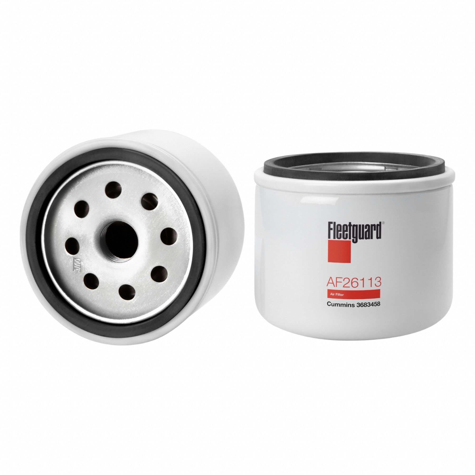 Air Filter: Engine, Round, 3 1/32 in Outside Dia, 19/32 in Inside Dia, Mack, Trucks