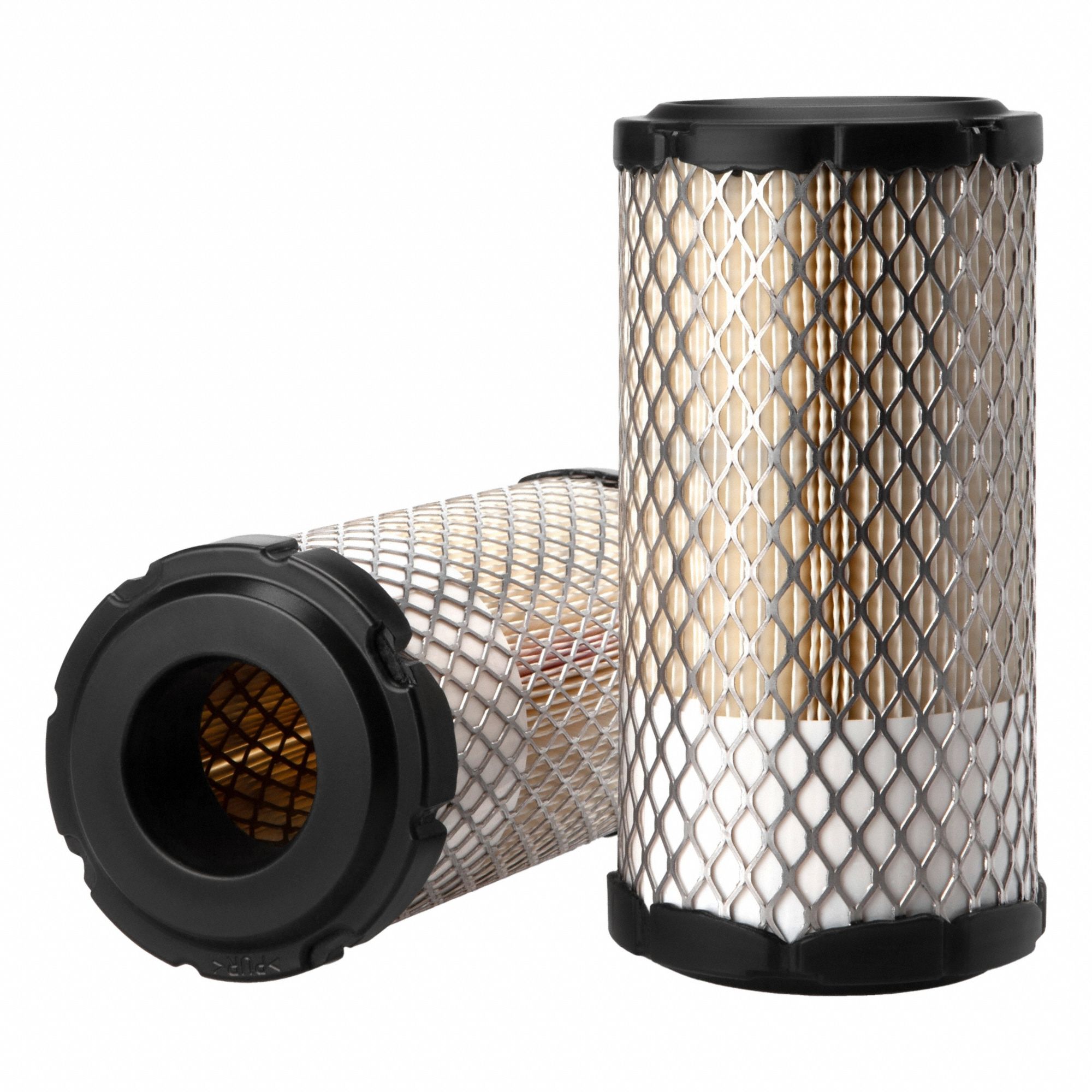 Automotive Air Filter Pack: Round-Oval, Engine, Round, Axial Seal, 3 1/2 in Outside Dia