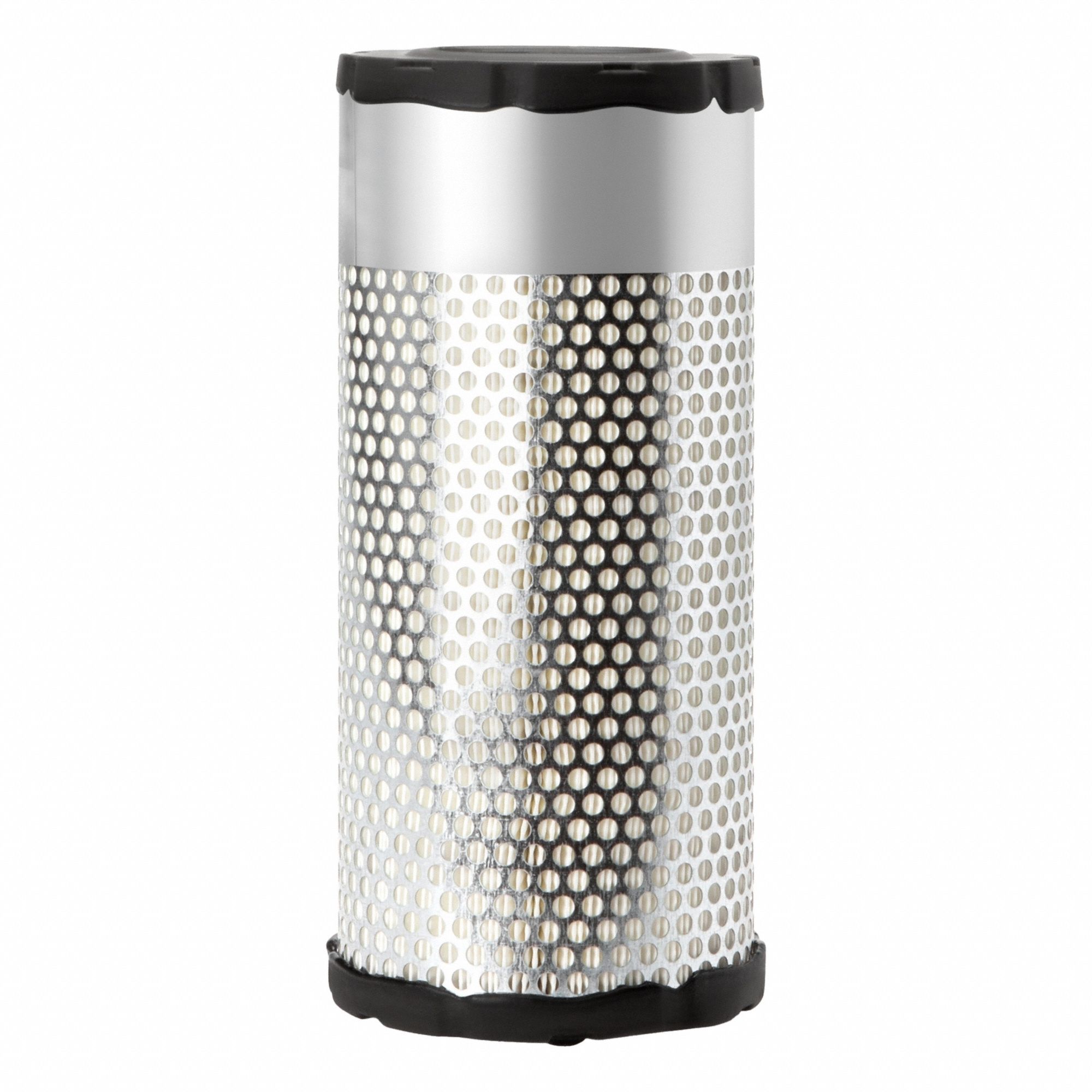 Automotive Air Filter: Round-Oval, Engine, Round, Axial Seal, 4 9/32 in Outside Dia