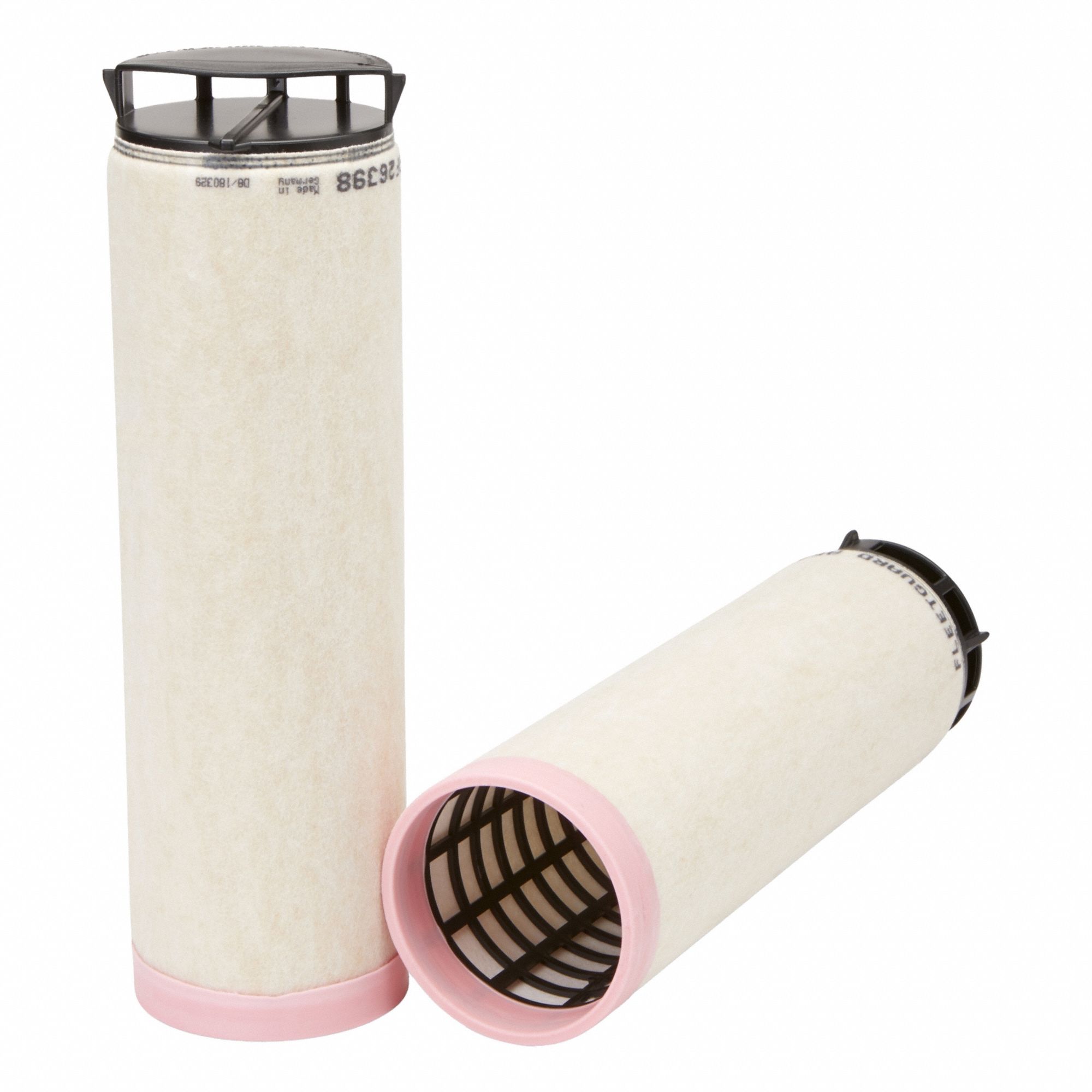 Automotive Air Filter Pack: Round-Oval, Engine, Round, Radial Seal, 4 in Inside Dia