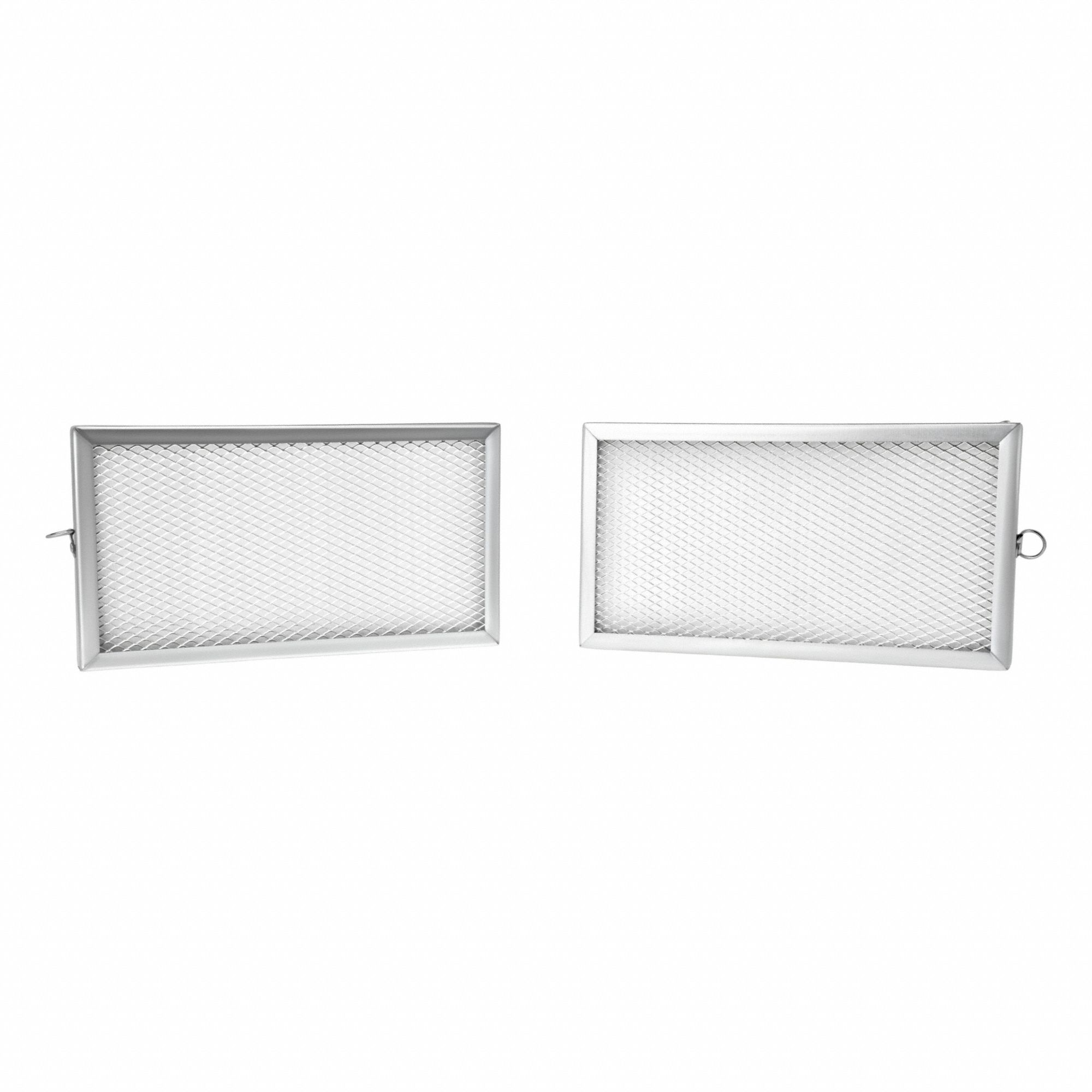 Air Filter: Panel, Cabin, Cabin Air Filter, Rectangular, 9 21/32 in Overall Lg, Panel