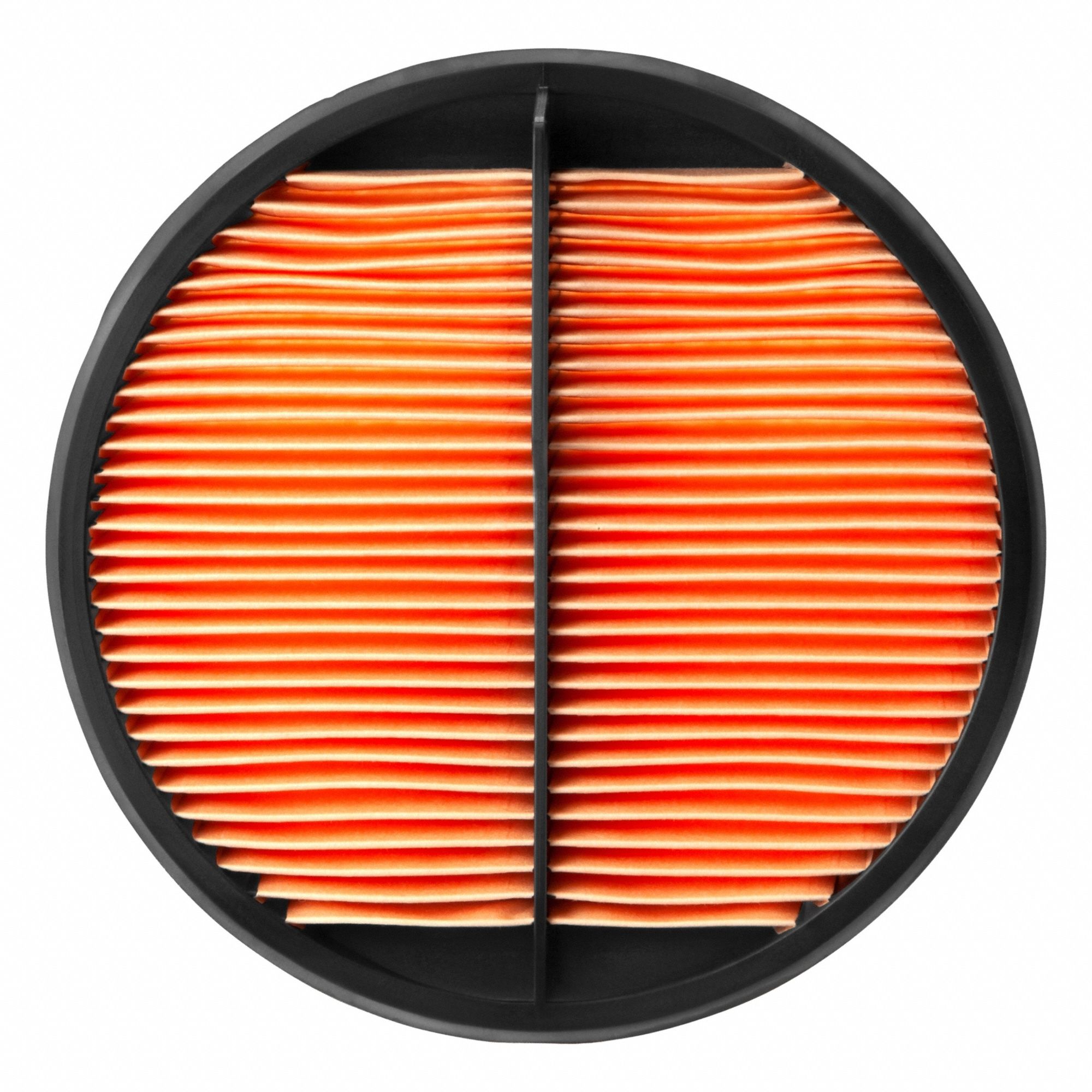 Air Filter: Round-Oval, Engine, Round, Axial Seal, 9 3/8 in Outside Dia, Trucks, AF27919