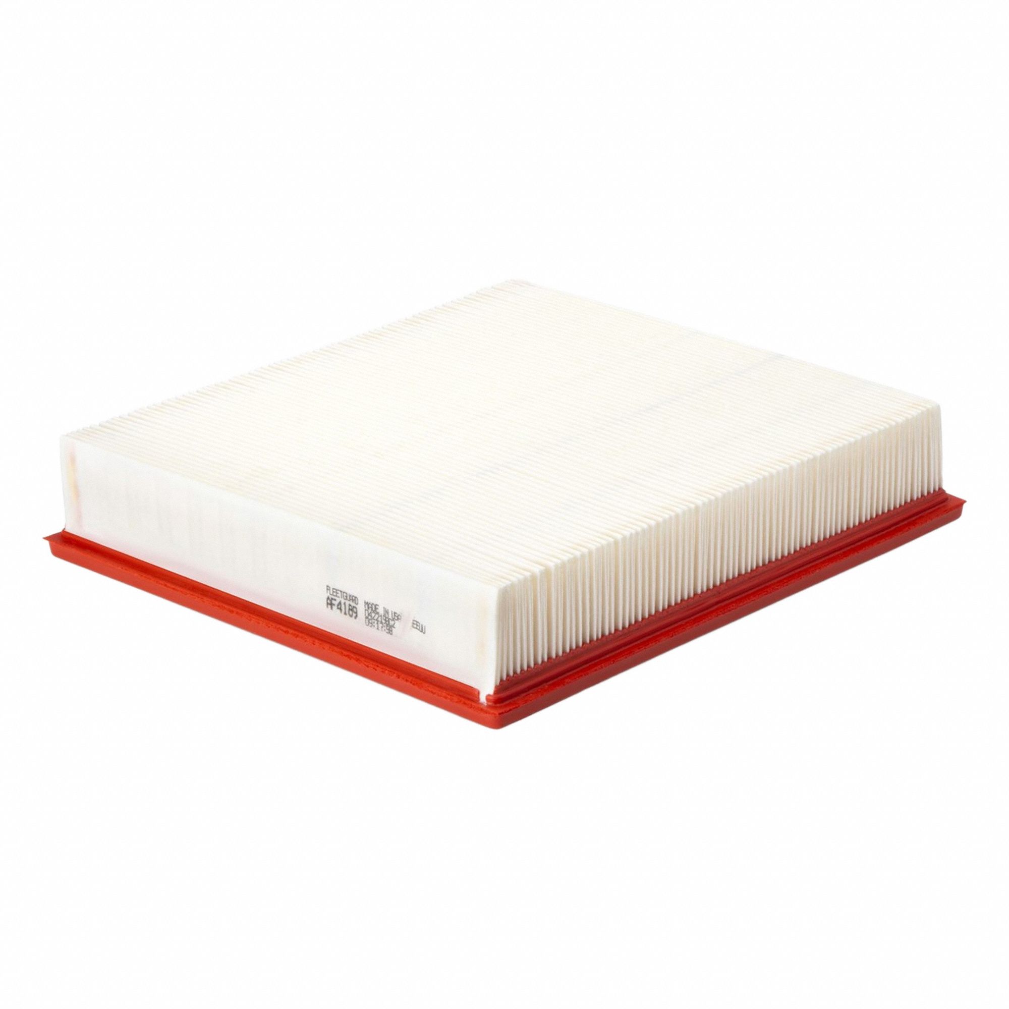 Automotive Air Filter: Panel, Engine, Round, Panel, 12 13/16 in Overall Lg, Dodge/Ram