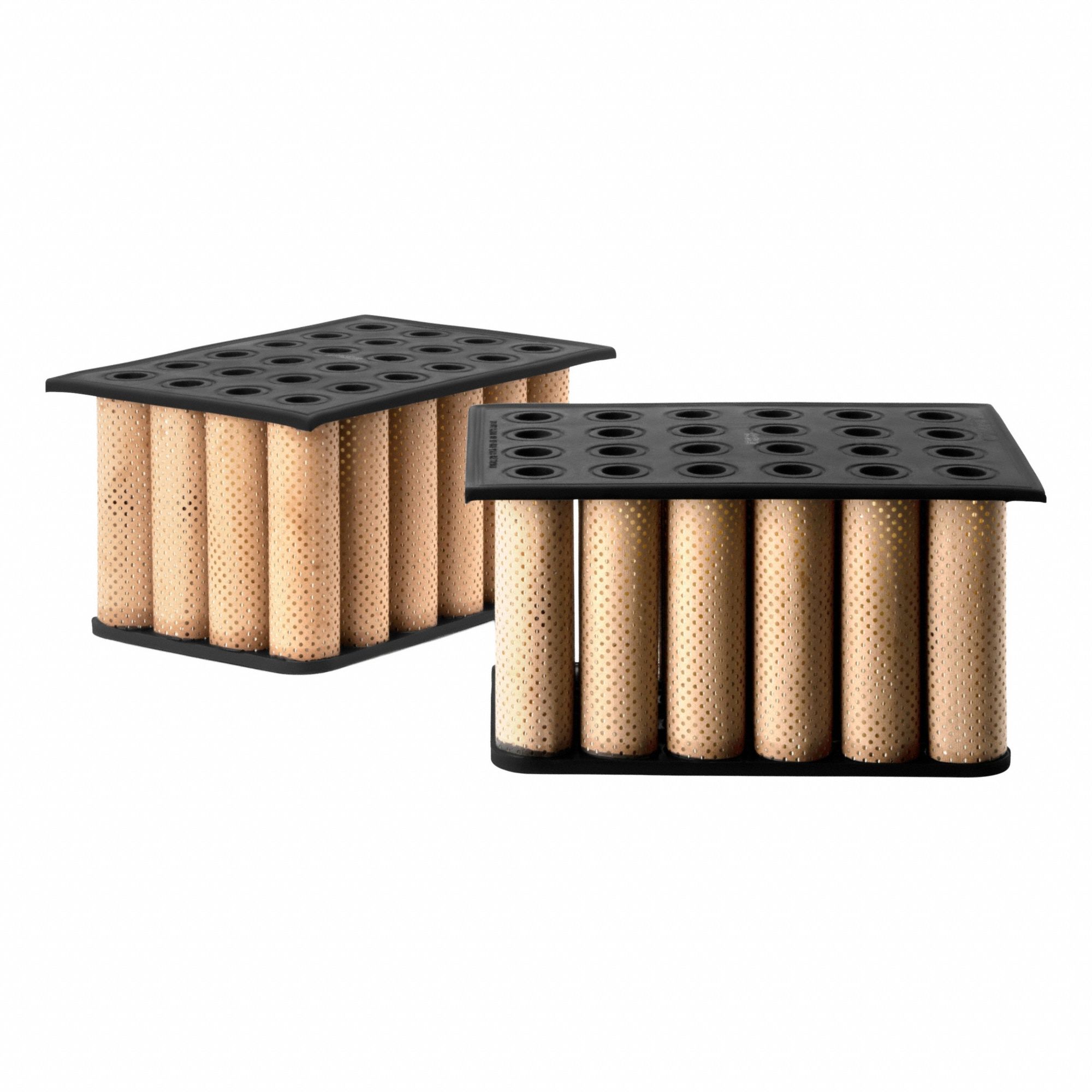 Air Filter: Panel, Engine, Oblong, Panel, 8 3/16 in Overall Lg, 15 3/16 in Overall Ht