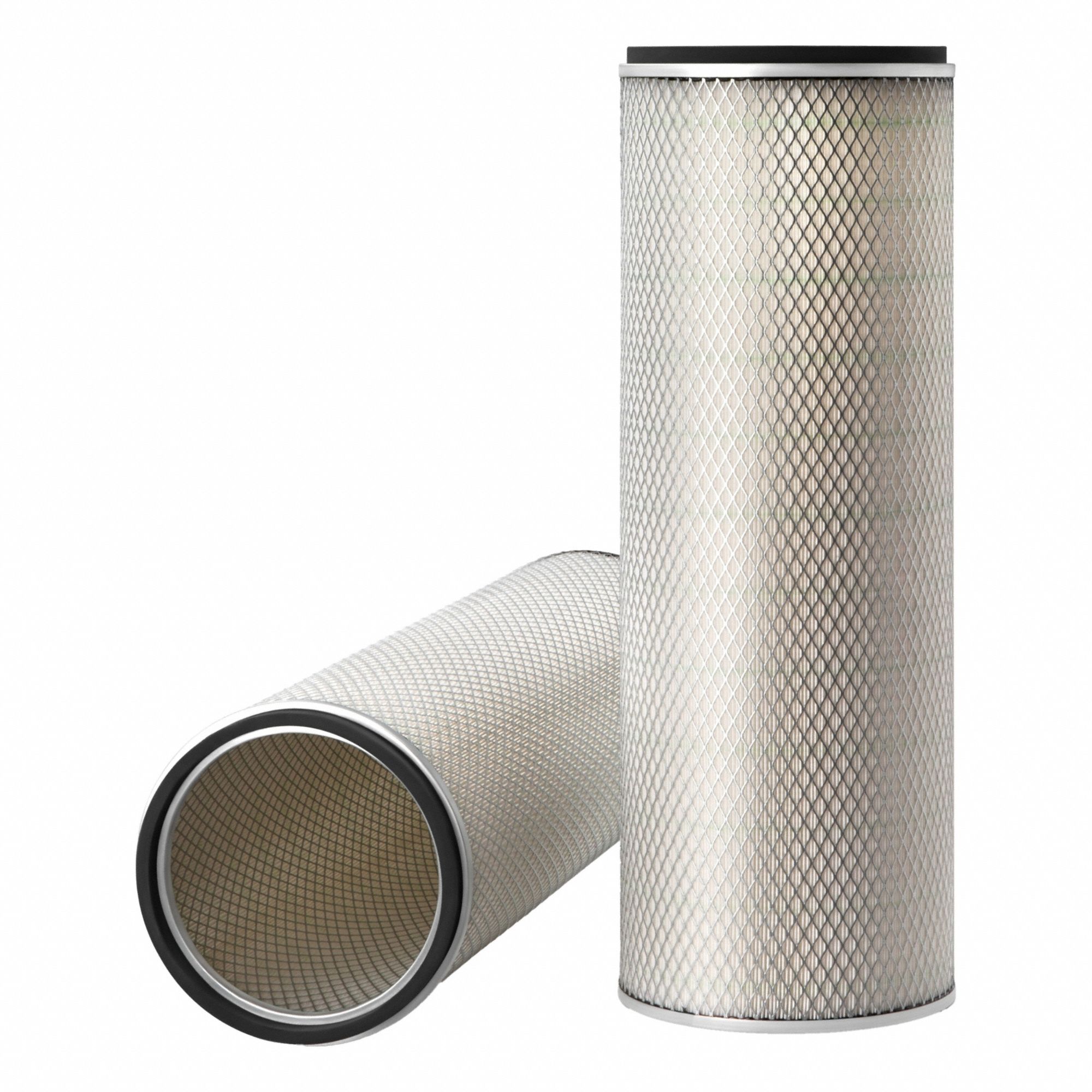 Automotive Air Filter: Round-Oval, Engine, Round, Axial Seal, 9 7/8 in Outside Dia