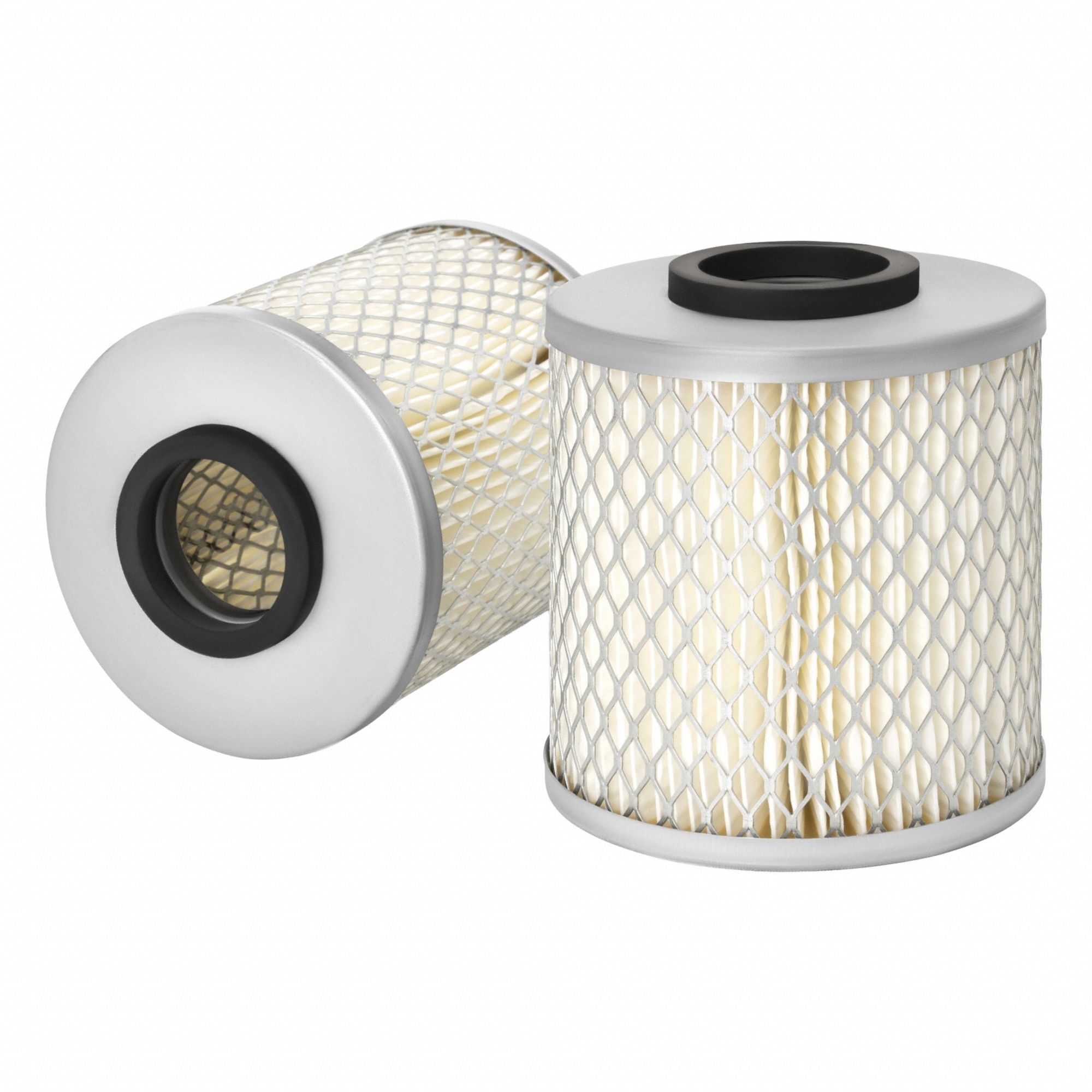 Air Filter: Round-Oval, Engine, Round, Axial Seal, 4 1/4 in Outside Dia, Trucks