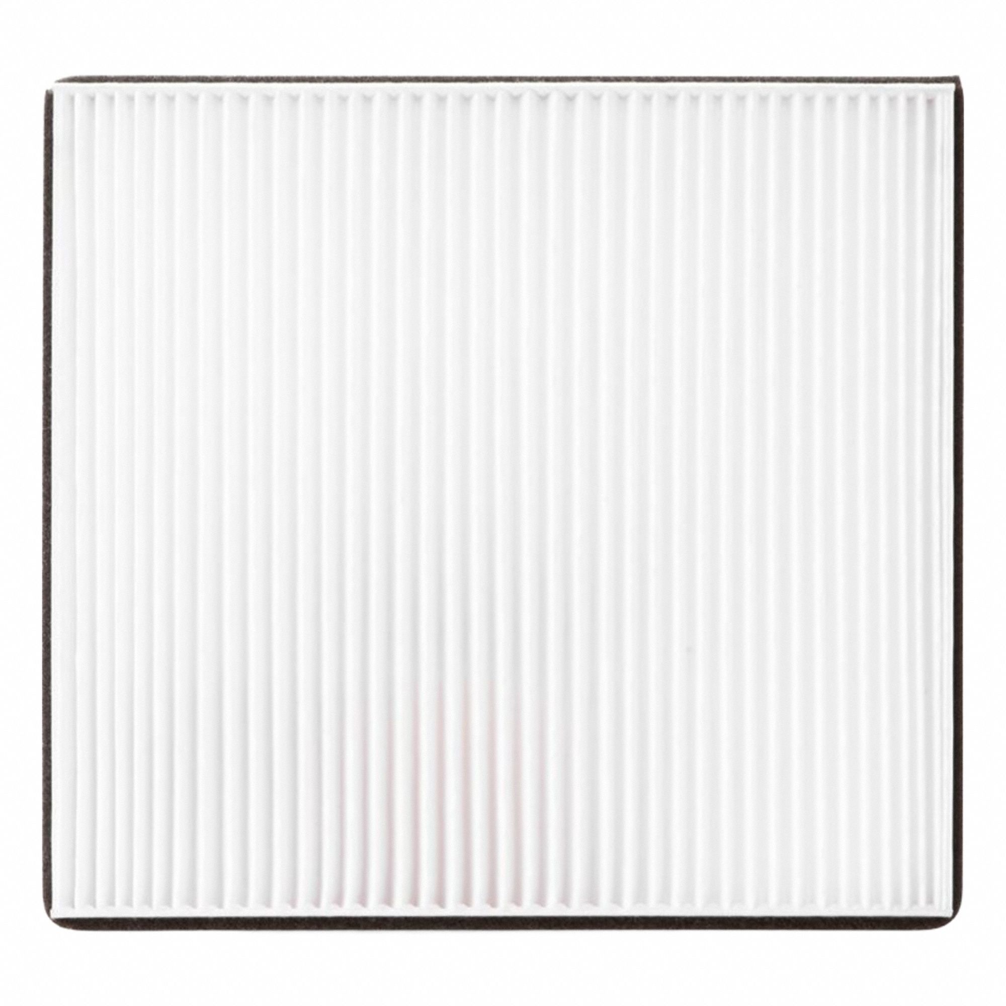 Air Filter: Panel, Cabin, Cabin Air Filter, Rectangular, 8 1/8 in Overall Lg, Caterpillar