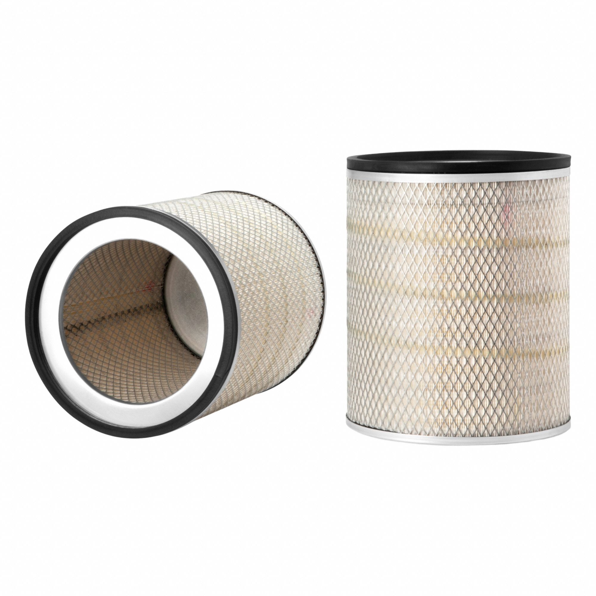 Air Filter: Round-Oval, Engine, Round, Axial Seal, 11 1/2 in Outside Dia, Trucks