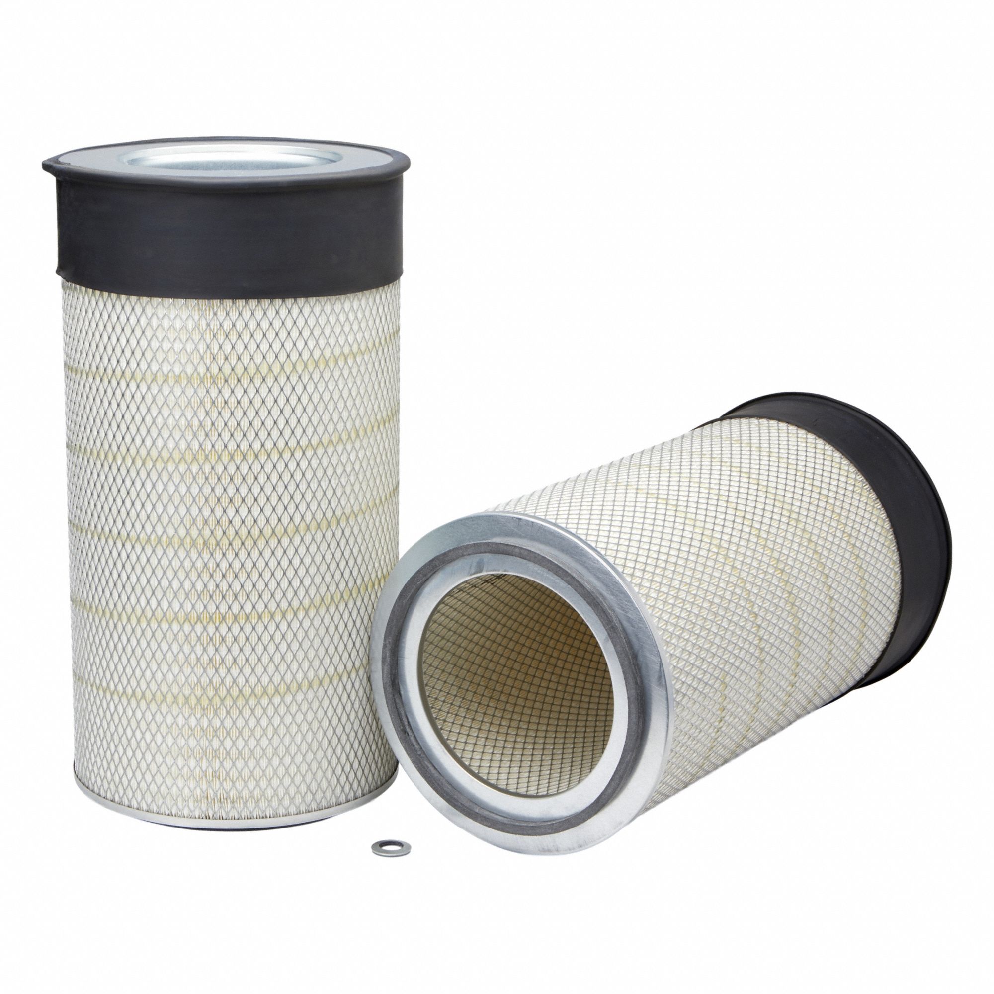 Automotive Air Filter: Round-Oval, Engine, Round, Axial Seal, 12 25/32 in Outside Dia