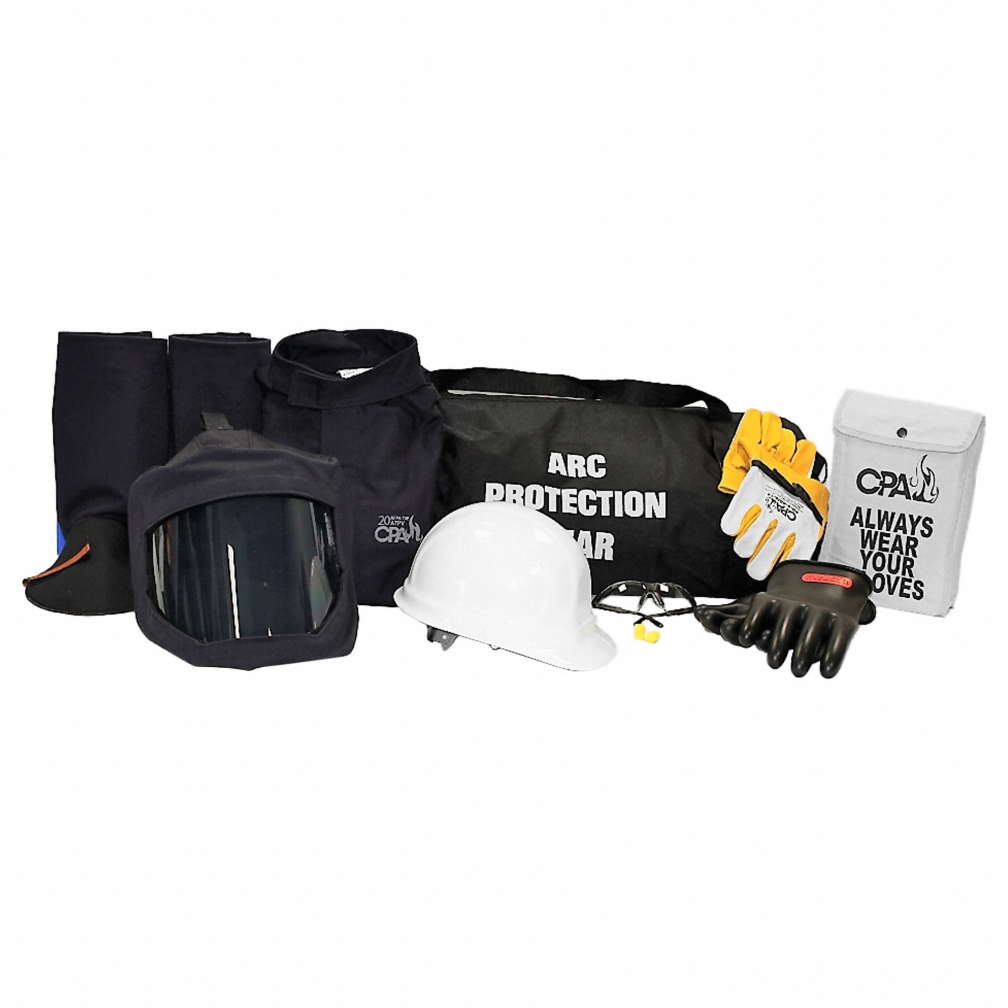 CHICAGO PROTECTIVE APPAREL, 3XL, 20 cal/sq cm ATPV, Arc Flash Coat and ...