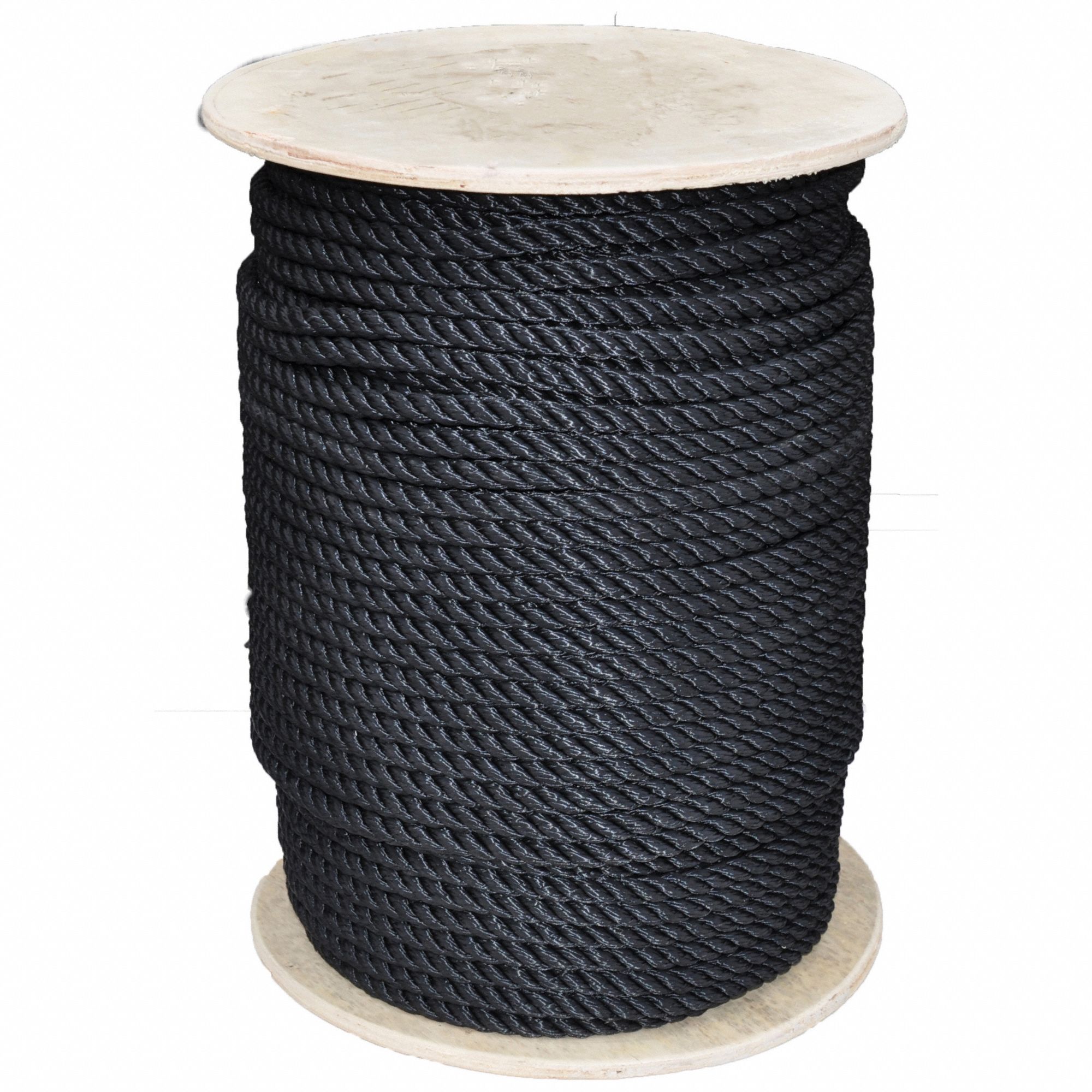 GENERAL PURPOSE UTILITY ROPE, TWISTED, ½ IN DIA, 790 LB WORKING LOAD LIMIT, NYLON, NYLON
