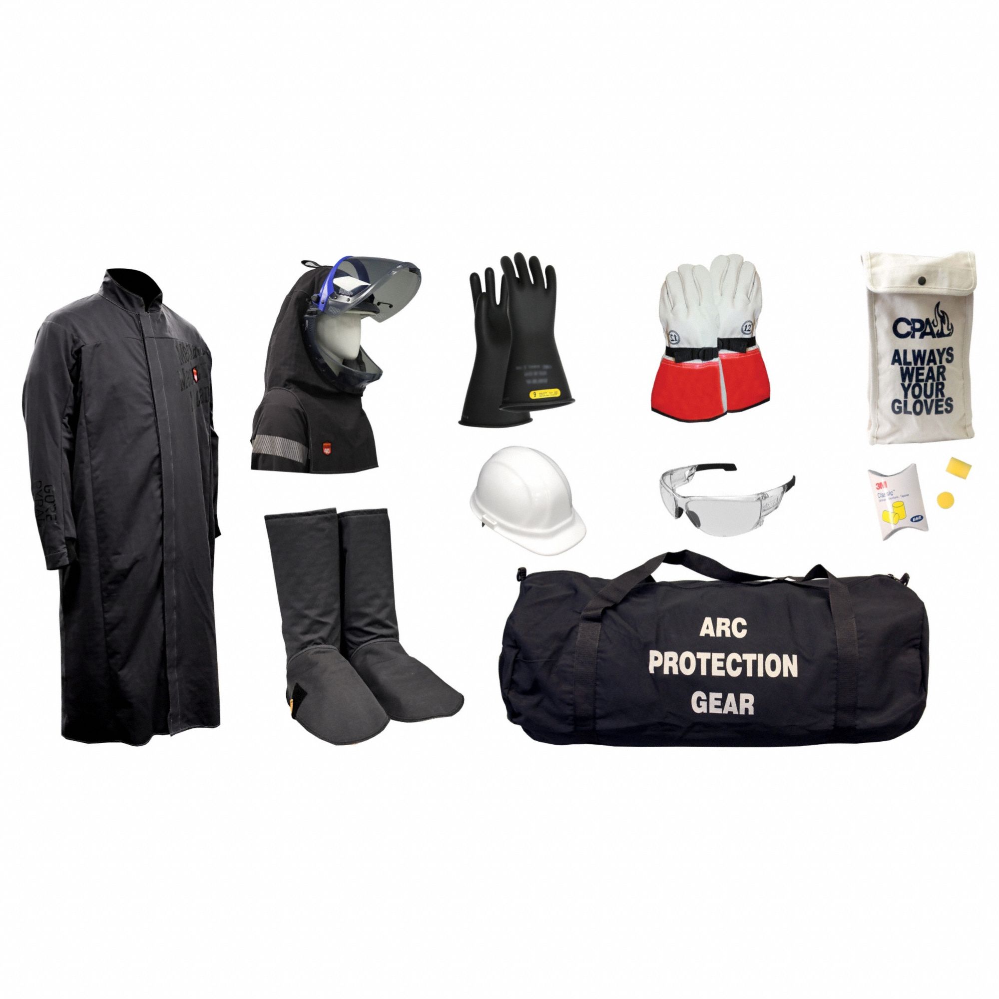 MECHANIX WEAR, S, 40 cal/sq cm ATPV, Arc Flash Protection Clothing Kit