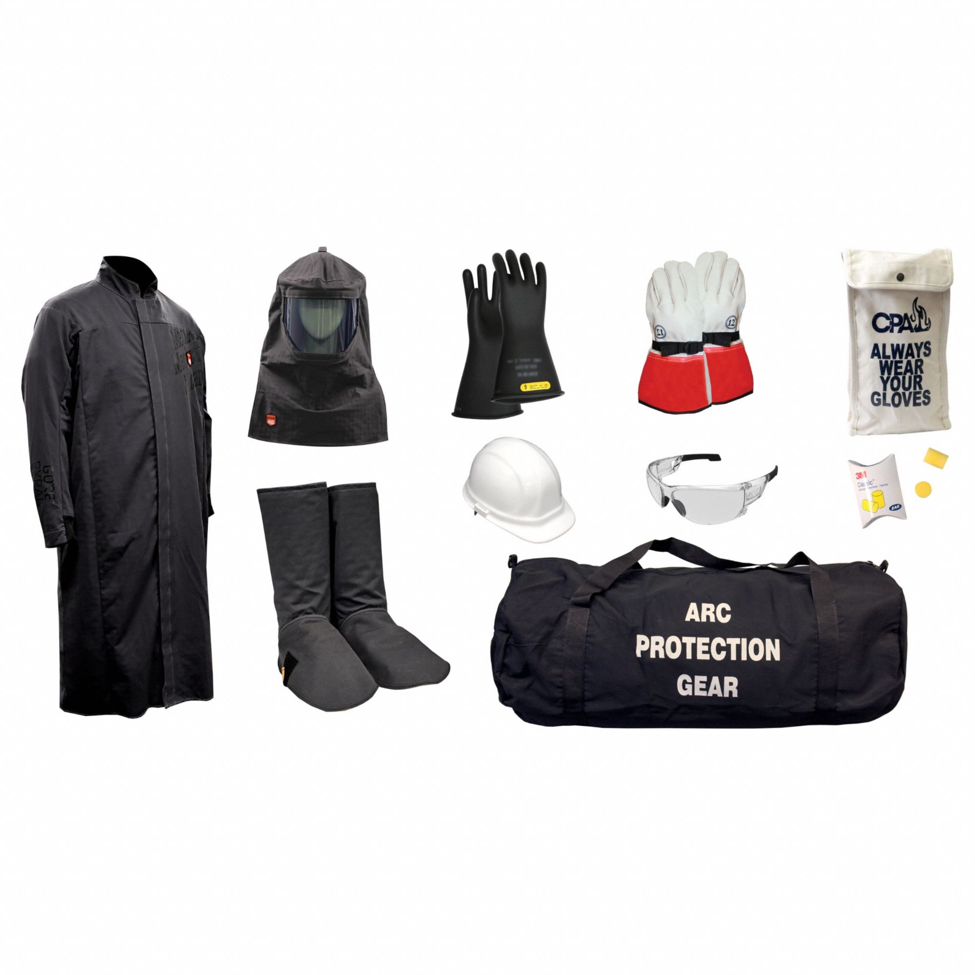 MECHANIX WEAR, Arc Flash Protection Clothing Kit 810Y44AG40GPCLM