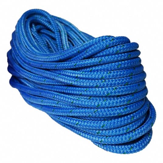 ALL GEAR, Double Braid, 1/2 in Dia, Rigging and Climbing Rope - 821DX2 ...