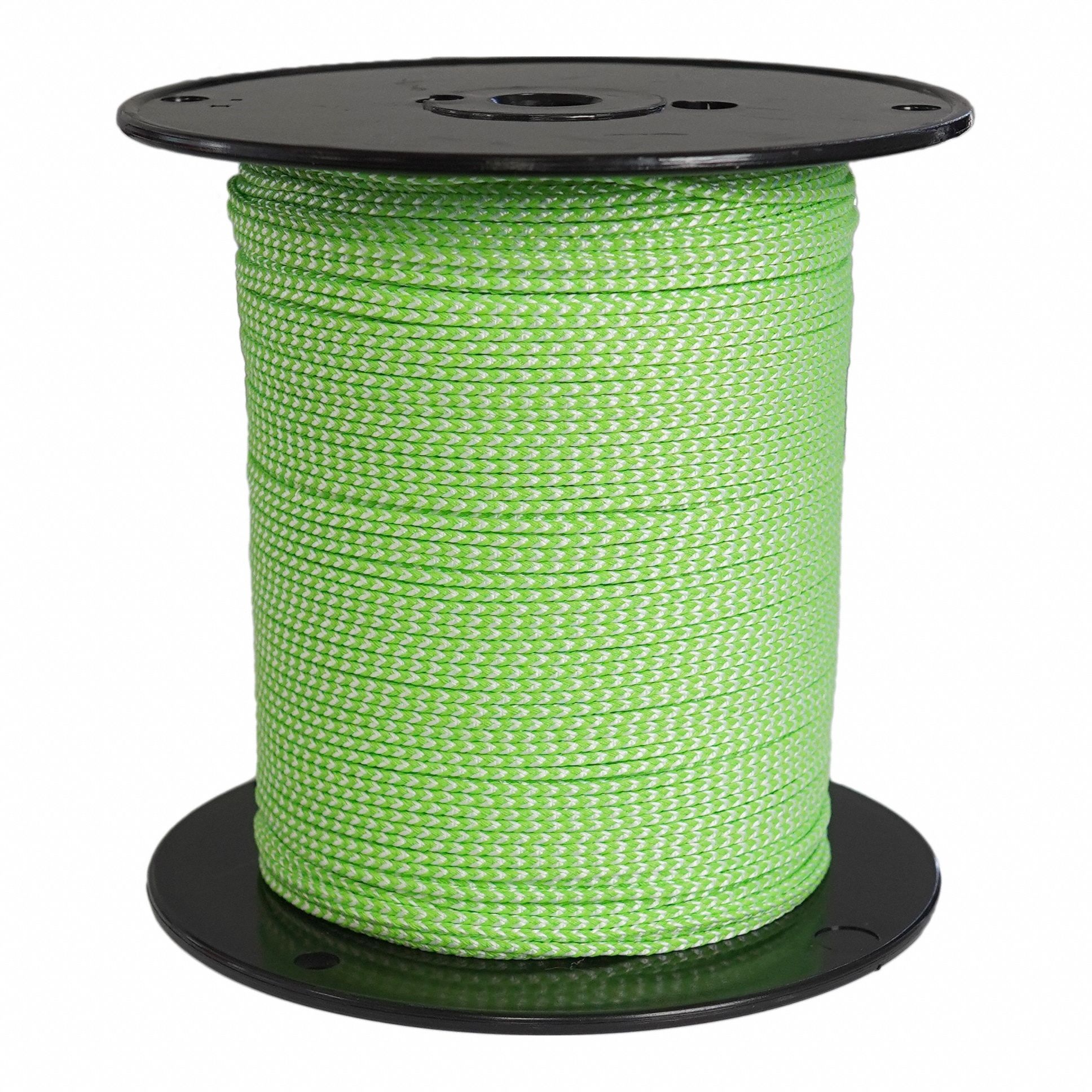 RIGGING AND CLIMBING ROPE, BRAID, 3/32 IN DIA, 90 LB WORKING LOAD LIMIT, 180 FT OVERALL L