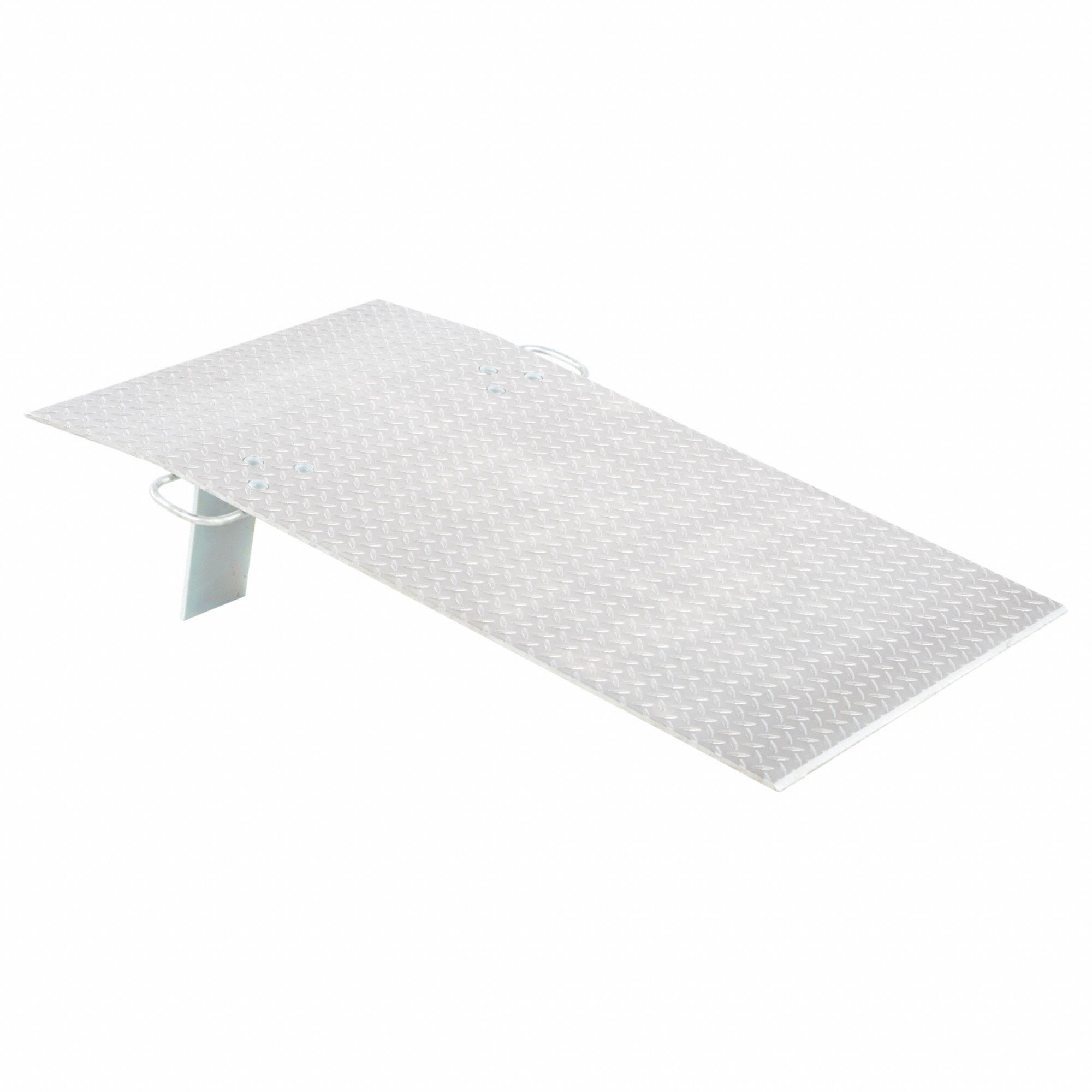 Dock Plate: 700 lb Load Capacity, 47 7/8 in Overall Lg, 30 in Overall Wd, Hand Truck