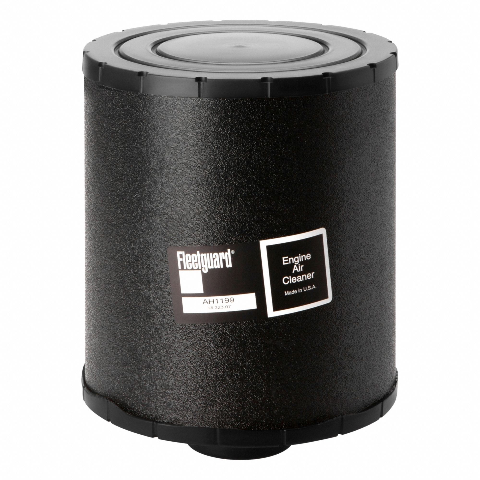 Air Filter: Engine, Round, 8 1/2 in Outside Dia, 2 1/2 in Inside Dia, Genelec, Trucks