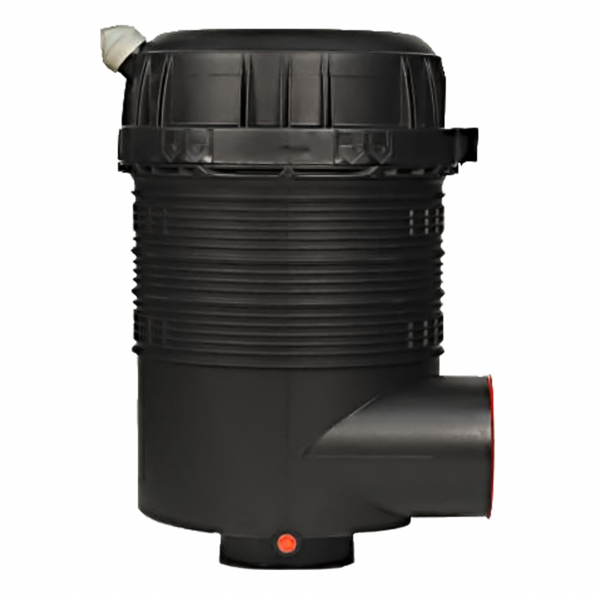 Air Filter: Engine, Round, 19 1/4 in Outside Dia, 5 in Outside Dia - Bottom