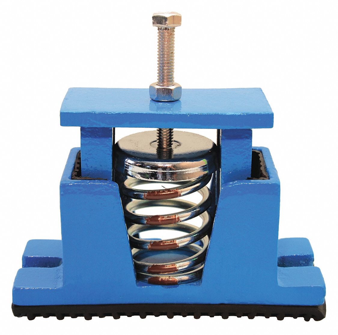 BAL ISOLATOR No.2705 最大60A ANDRE ISOLATOR, SEISMIC SPRING, LOAD CAP 60 LB, M12 BOLT, BLUE, 2