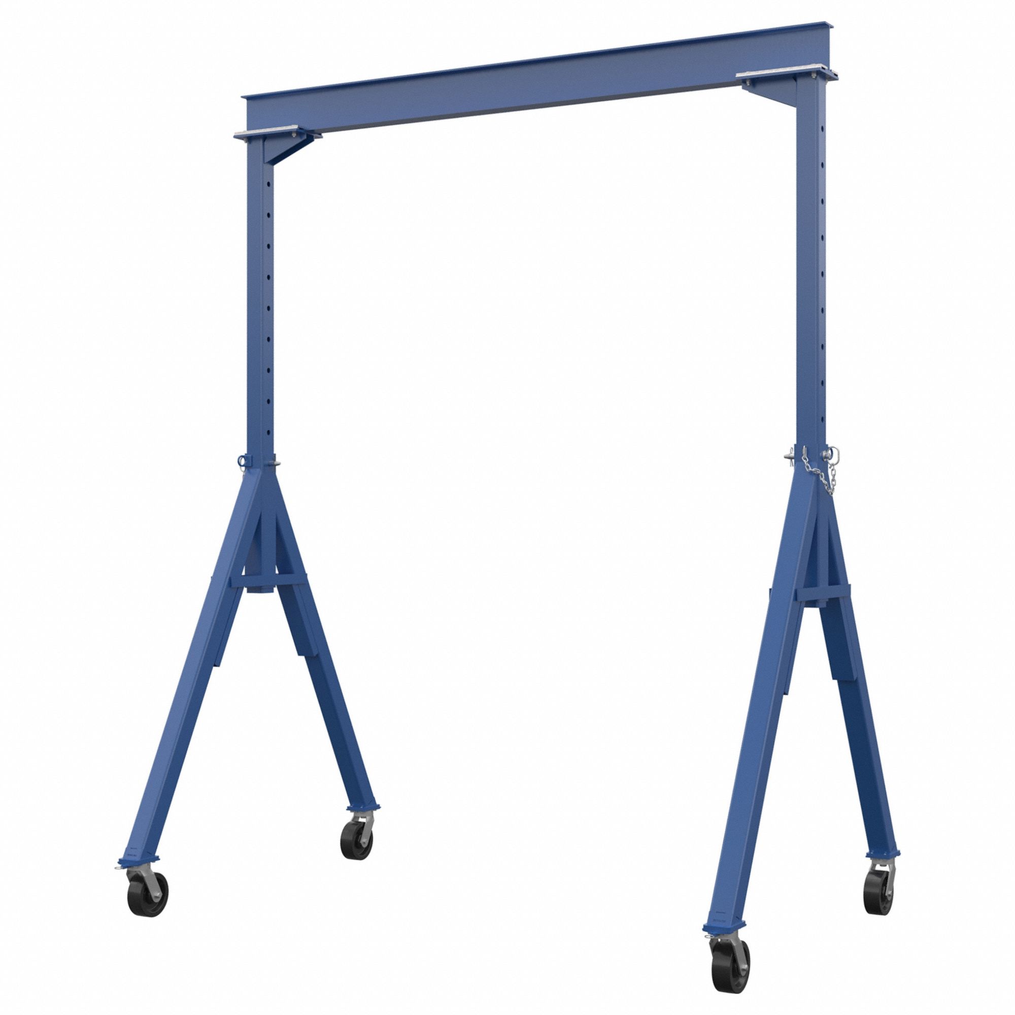 STEEL GANTRY CRANE, ADJUSTABLE HEIGHT