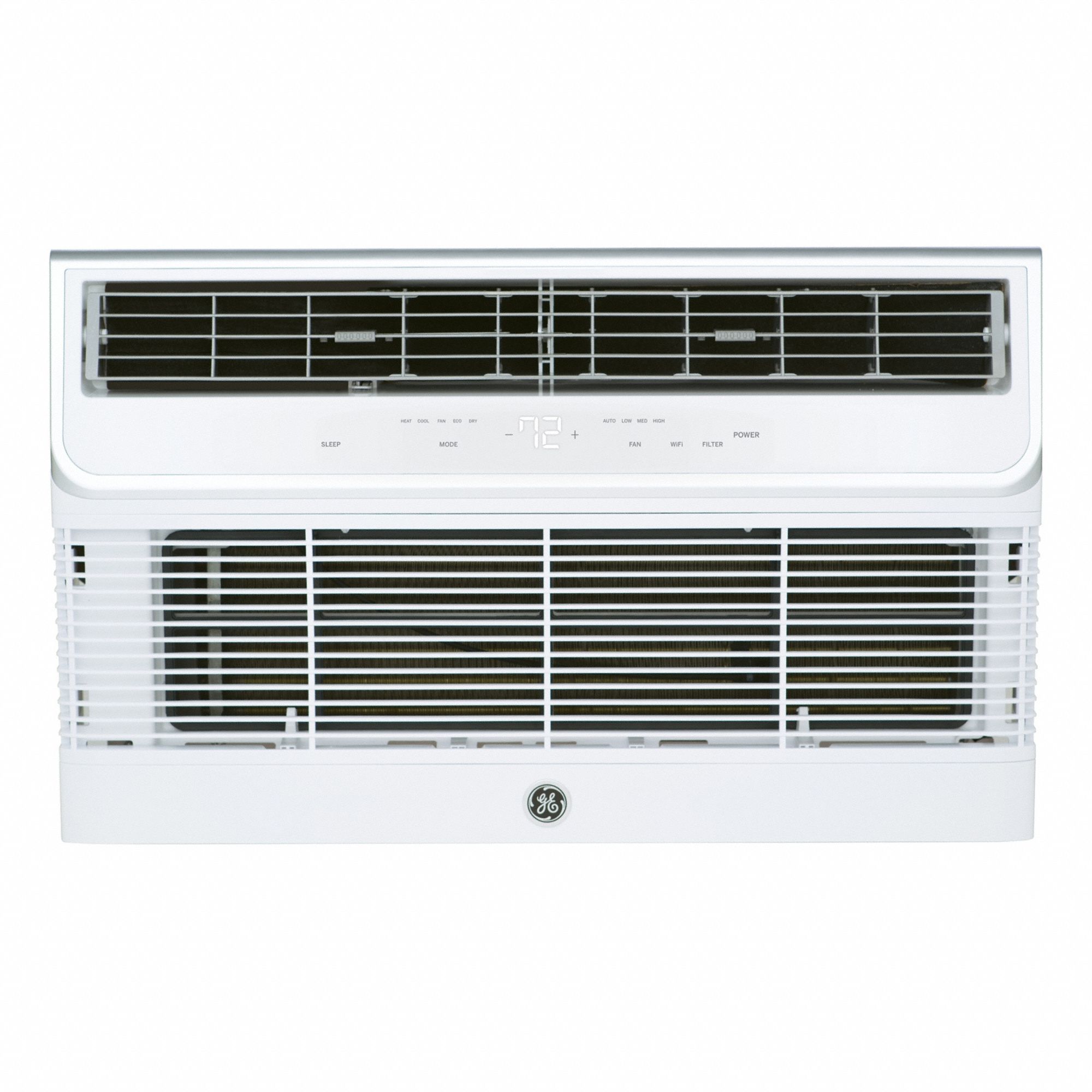 Through-the-Wall Air Conditioner: 400 sq ft – 550 sq ft, 208/230V AC, 12, 000 BtuH, 6-20P