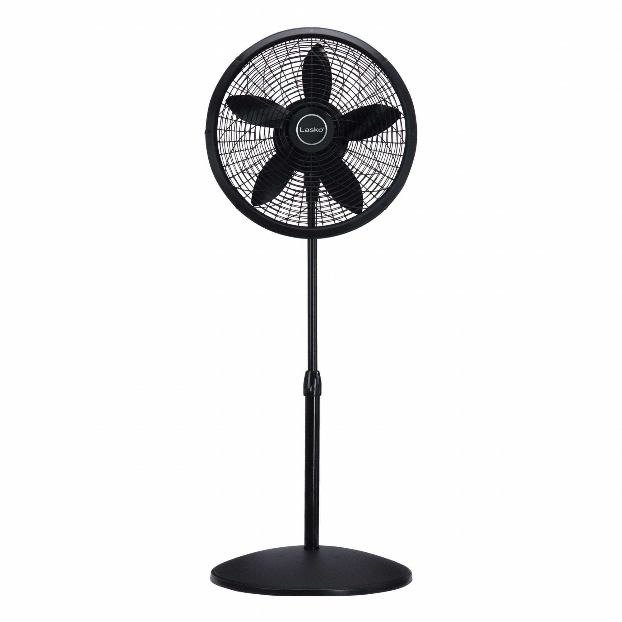 PEDESTAL FAN, 120V DC, 114 W, 20½ IN W, 54½X20½ IN D, ABS PLASTIC, 1,970 CFM, 3 SPEED, 42.5 DBA, 6 FOOT CORD