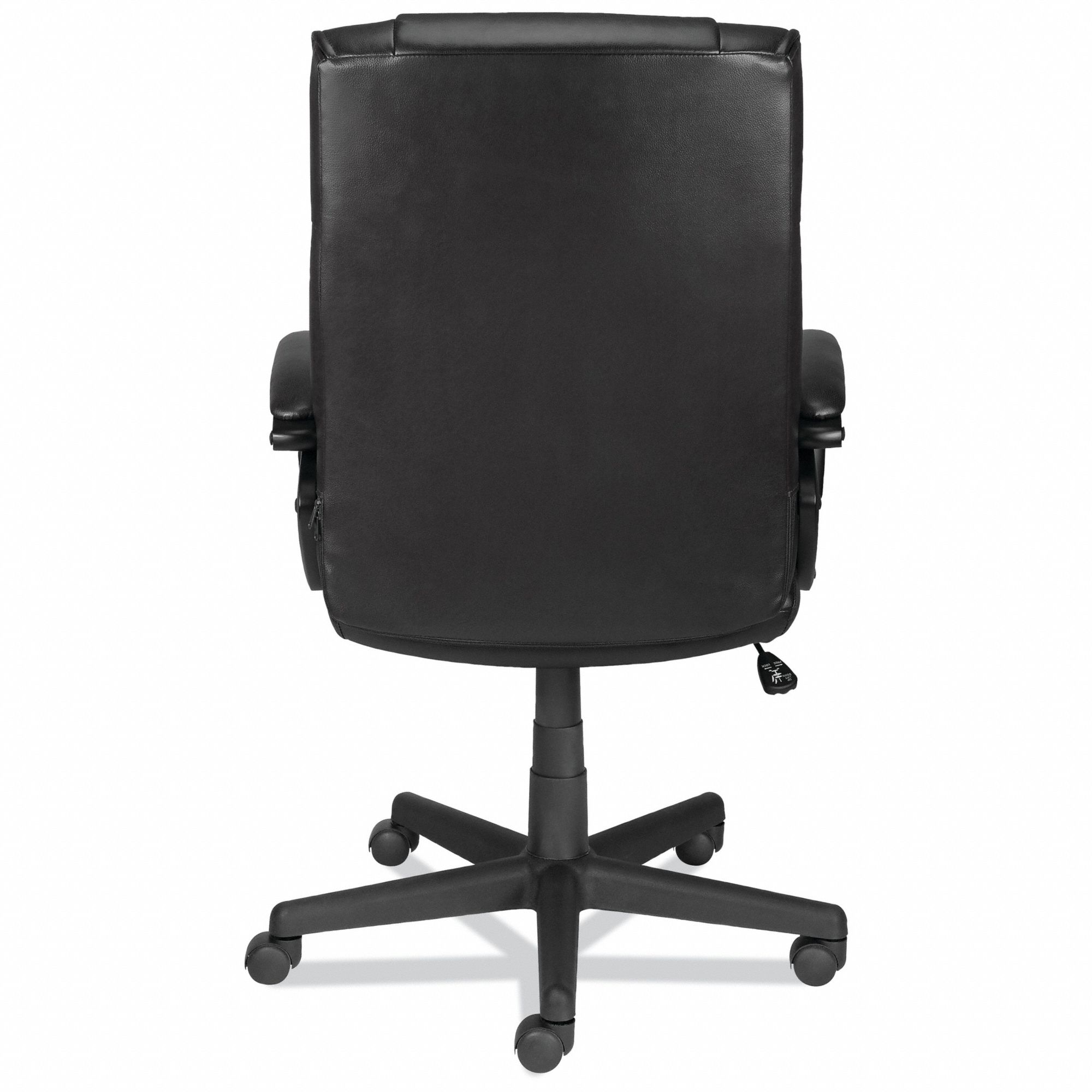 ALERA Office Chair, Managerial Chair, Black, Polyurethane, 18 to 21 in