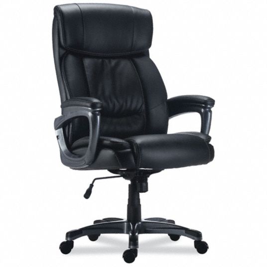 ALERA, Fixed Arm, Black, Big/Tall Office Chair - 801AH9|ALEEG44B19 ...