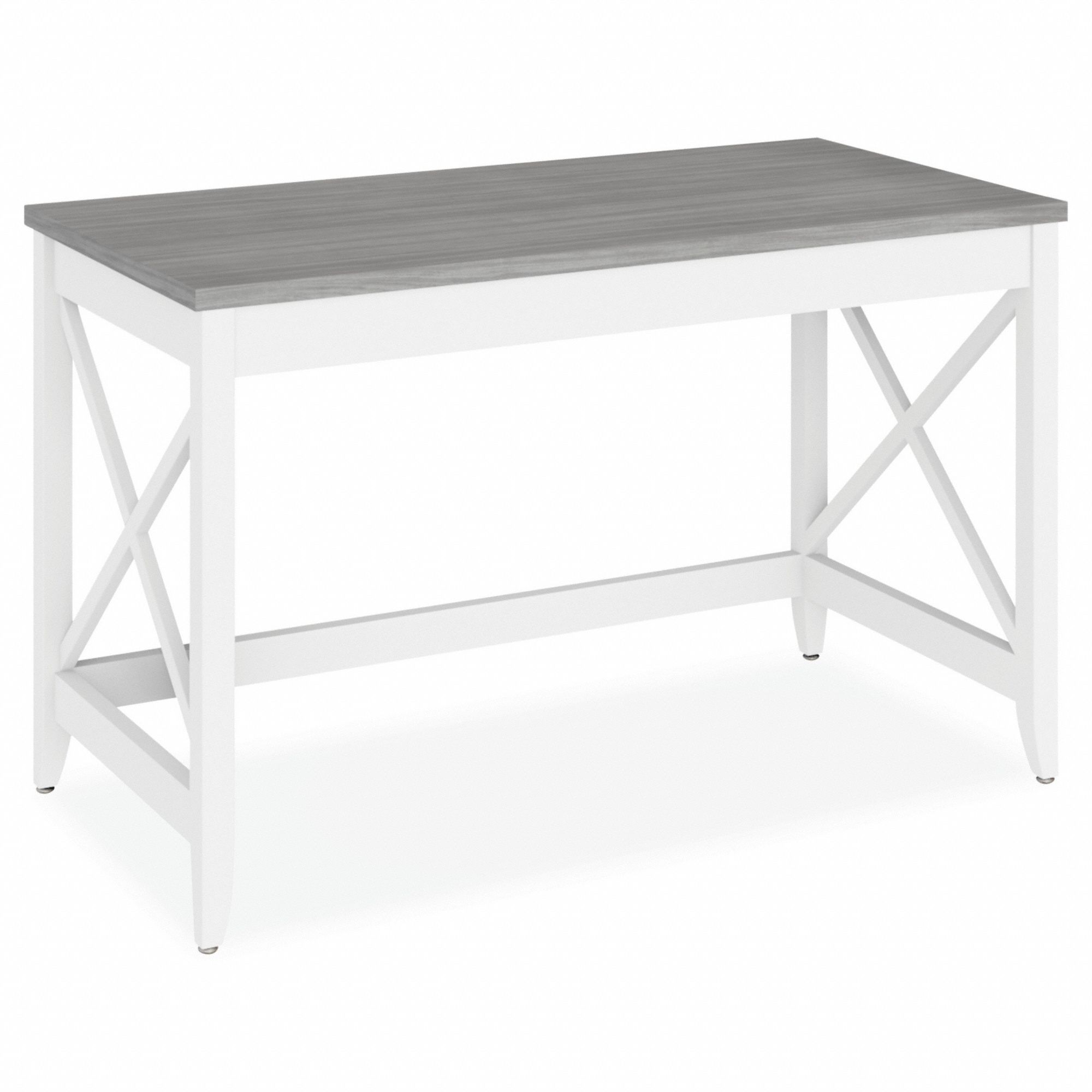 Writing Desk 29 1/2 in H Gray Top