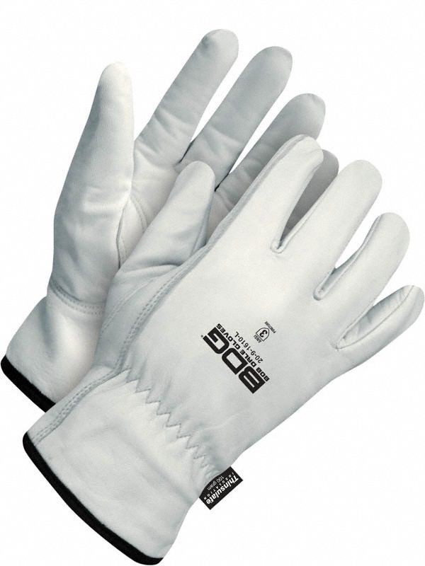 DRIVERS GLOVES, XL, GOATSKIN LEATHER, PEARL