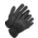 MECHANIC GLOVES, FULL FINGER, REINFORCED, SIZE S, BLACK, SPANDEX/SYNTHETIC LEATHER