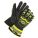 GANTS RÉSIST COUP,NIVEAU DE COUP ANSI A5/PERFOR 1,7/P,10 1/2 POUCES LONG,NR,PEAU CHVR,PR