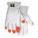 CUT-RESIST GLOVES, ANSI CUT LVL A5/PUNCTURE LVL 3, XXXL/12, 11 IN L, WHITE/ORANGE, GOATSKIN, PR