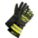 WINTER GLOVES, OILRESIST/HI-VIS, SZ X-SMALL/6/13 1/2 IN, BLACK/YELLOW, THINSULATE/GOATSKIN/TPR, PR