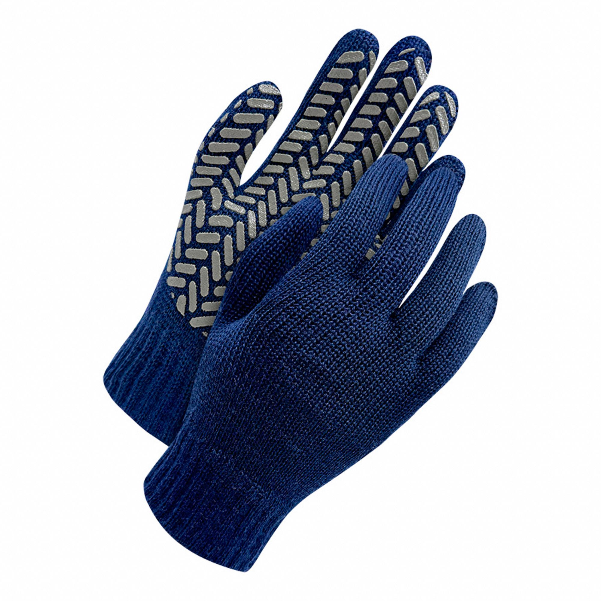 MERINO WOOL BLUE W/ GREY PALM GRIP