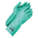 COATED GLOVES, SIZE 7, GREEN
