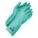 COATED GLOVES, SIZE 8, GREEN