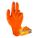 GANTS JETABLES, 9 1/2PO L/ÉPAISSEUR 6 MIL, TAILLE 7/P, ORANGE, NITRILE, BT50
