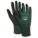 CUT-RESISTANT GLOVES, ANSI CUT LVL A2, EXTRA LARGE/SIZE 10, 15 GA, GREEN/BLACK, NITRILE, PAIR