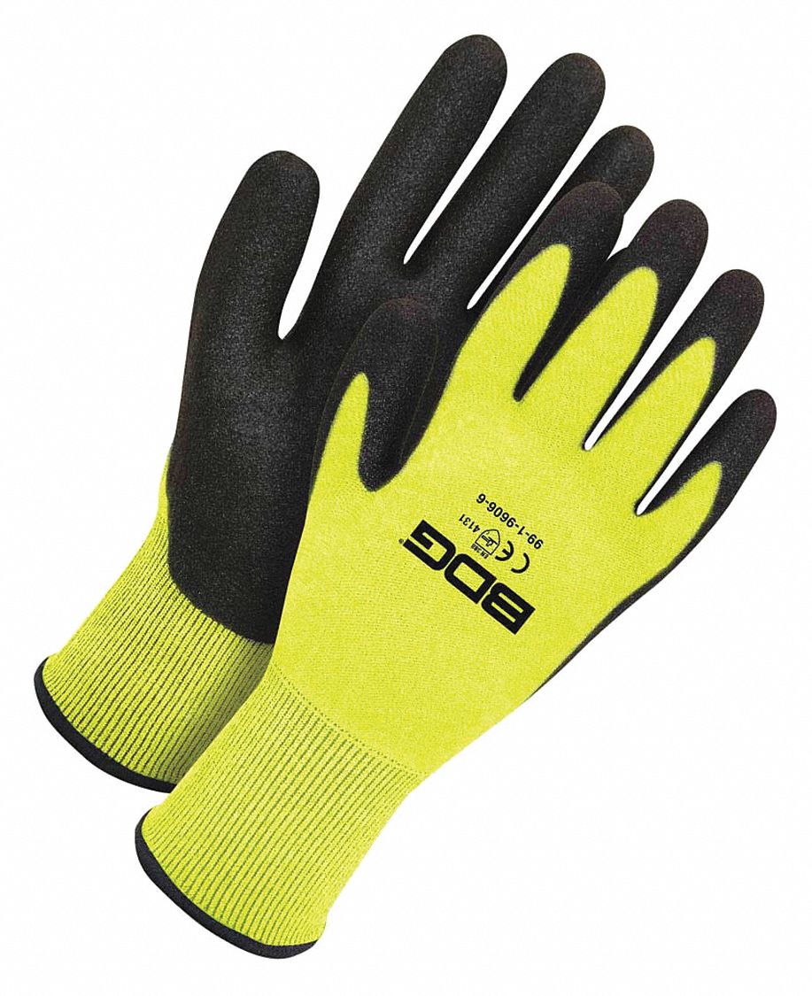 VF, Coated Gloves, Knit, 2XL, 55LA31, PR