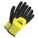 GLOVES, COATING 3/4 DIP, SEAMLESS KNIT, SANDY FINISH, SIZE 10, BLACK/YELLOW, FOAM NITRILE, NYLON, PR