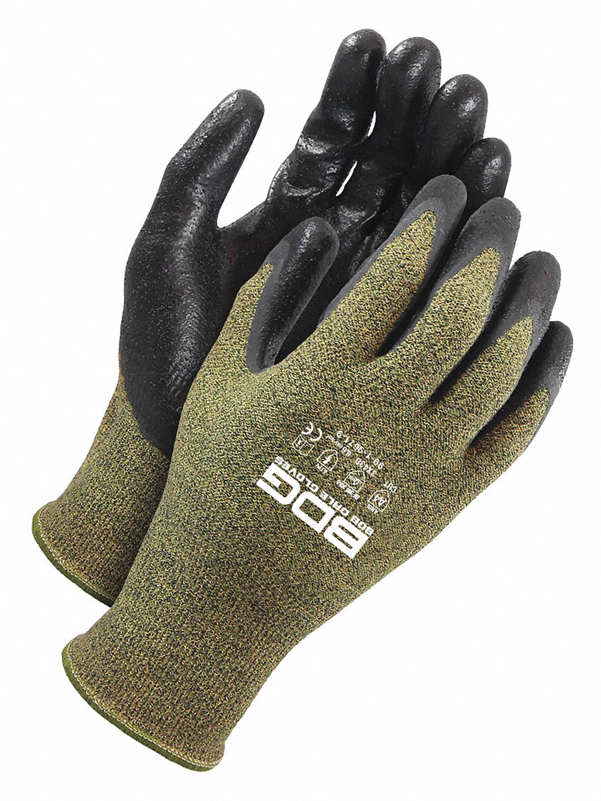 CUT-RESISTANT GLOVES, 2XL (11), 8.6 CAL/SQ CM ATPV RATING, NEOPRENE/NITRILE, ANSI A4