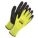 HI-VIS CUT-RESISTANT GLOVES, 13-GAUGE, SZ XS/10 1/2 IN, YELLOW/BLACK, HPPE/POLYURETHANE/KNIT, PAIR