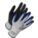 GLOVES, CUT-RESIST, SEAMLESS, PALM/FINGER COAT, ABR L4, SIZE 7, BLU/GRY, NITRILE, PR 1
