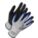 GANTS,RÉSIST COUP,SANS COUTURE,ENDUIT PAUME/DOIGTS,ABS N4,TLE 6,BLEU/GRIS,NITRILE,PR 1