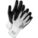 GLOVES, CUT-RESIST, SEAMLESS, PALM/FINGER COAT, ABR L3, SIZE 7, BLK/GRY, NITRILE, PR 1