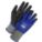 GLOVES, CUT-RESIST, SEAMLESS, FULL COVERAGE COAT, SIZE 10, BLK/WHITE, NITRILE, PR 1