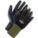 GANTS,ENDUIT PAUME/DOIGTS,FINITION LISSE,SANS COUTURE,TLE 9,MSE DE POLYURÉTHANE NITRILE,NYL,PR 1