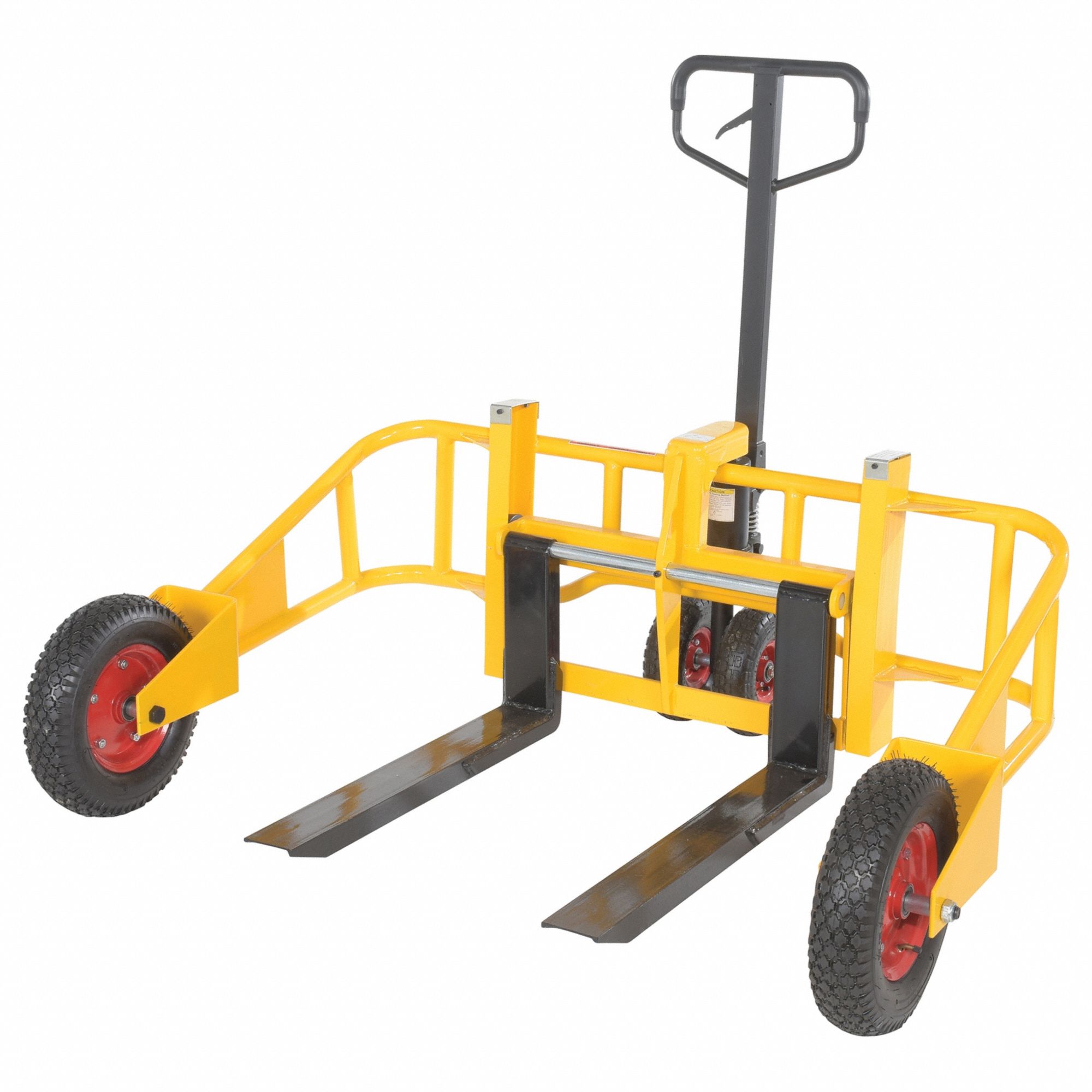 2,000 lb Load Capacity, 32 in x 4 in, AllTerrain Manual Pallet Jack 2XY40ALLT2 Grainger